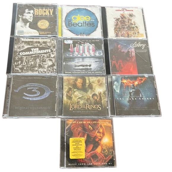 Bundle of 10 Music CD’s Movie and Television Soundtracks - Picture 1 of 3